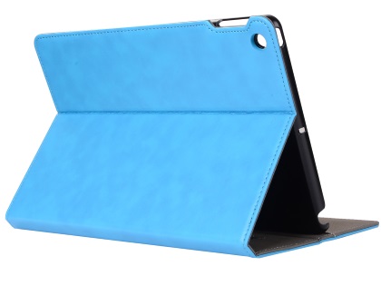 Synthetic Leather Case with Stand for iPad Mini 1/2/3 - Blue Synthetic Leather Case with Stand for iPad Mini 1/2/3 - Blue