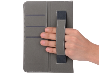 Synthetic Leather Case with Stand for iPad Mini 1/2/3 - Blue