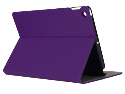 Synthetic Leather Case with Stand for iPad Mini 1/2/3 - Purple Synthetic Leather Case with Stand for iPad Mini 1/2/3 - Purple