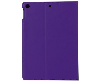 Synthetic Leather Case with Stand for iPad Mini 1/2/3 - Purple
