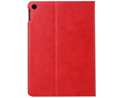 Synthetic Leather Case with Stand for iPad Mini 1/2/3 - Red