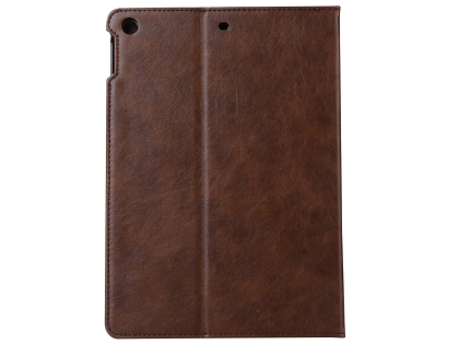 Synthetic Leather Case with Stand for iPad Mini 1/2/3 - Brown