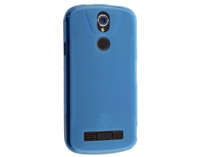 Frosted Colour TPU Gel Case for the Telstra Tough Max 2 - T85 - Blue Soft Cover