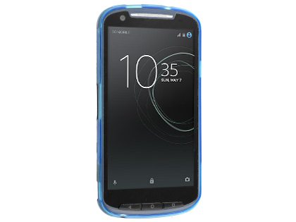 Frosted Colour TPU Gel Case for the Telstra Tough Max 2 - T85 - Blue