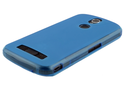 Frosted Colour TPU Gel Case for the Telstra Tough Max 2 - T85 - Blue