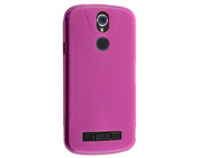 Frosted Colour TPU Gel Case for the Telstra Tough Max 2 - T85 - Pink Soft Cover