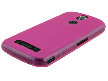 Frosted Colour TPU Gel Case for the Telstra Tough Max 2 - T85 - Pink