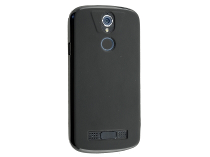 Frosted Colour TPU Gel Case for the Telstra Tough Max 2 - T85 - Black Soft Cover