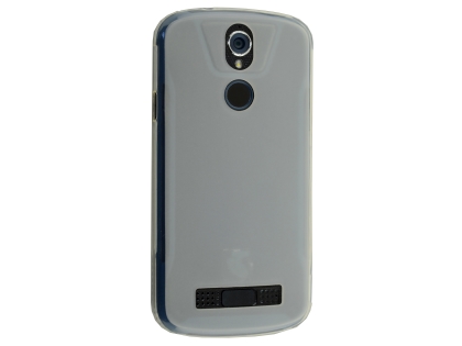 Frosted Colour TPU Gel Case for the Telstra Tough Max 2 - T85 - Clear Soft Cover
