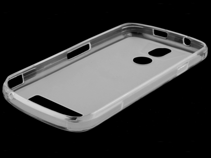 Frosted Colour TPU Gel Case for the Telstra Tough Max 2 - T85 - Clear
