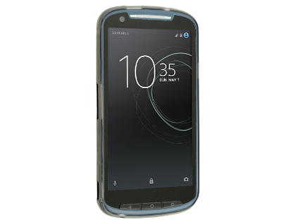 Frosted Colour TPU Gel Case for the Telstra Tough Max 2 - T85 - Grey