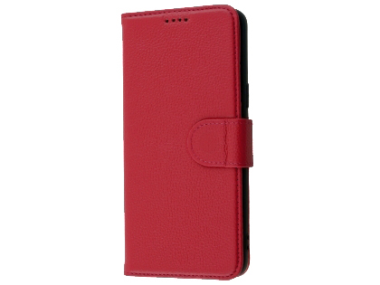 Premium Leather Wallet Case for Samsung Galaxy S9 - Pink