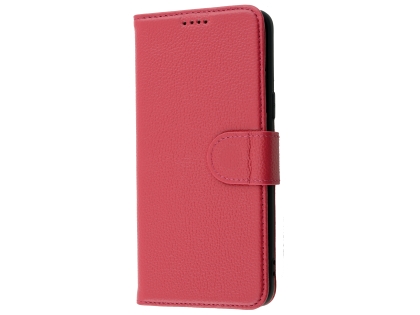 Premium Leather Wallet Case for Samsung Galaxy S9+ - Pink