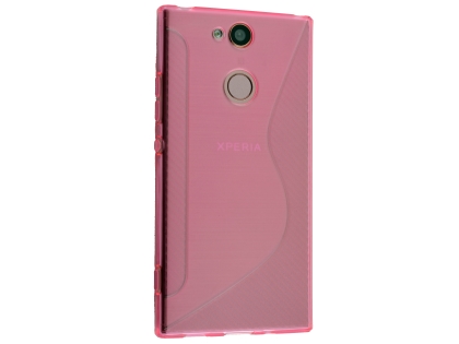 Wave Case for Sony Xperia XA2 - Pink Soft Cover