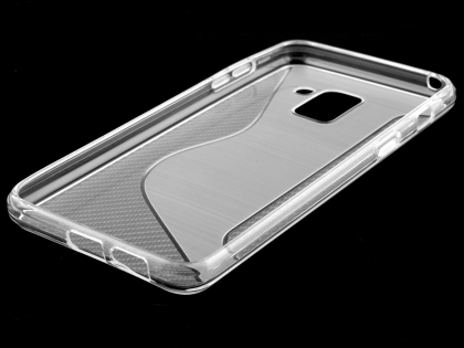 Wave Case for Samsung Galaxy A8 (2018) - Clear