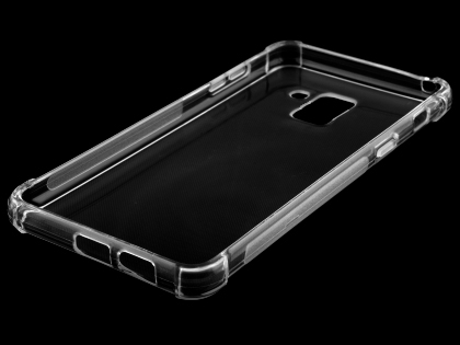 Gel Case with Bumper Edges for Samsung Galaxy A8 (2018) - Clear