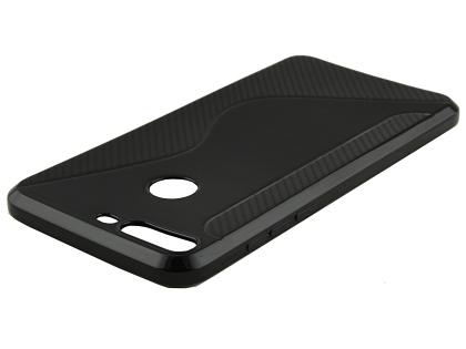 Wave Case for Huawei Y7 Prime (2018) - Black Soft Cover