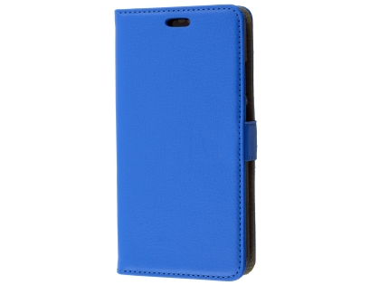Synthetic Leather Wallet Case with Stand for Huawei P20 Pro - Blue