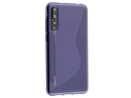 Wave Case for Huawei P20 Pro - Purple Soft Cover