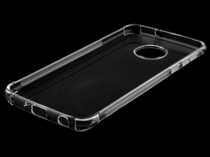Gel Case with Bumper Edges for Motorola Moto G6 Plus - Clear