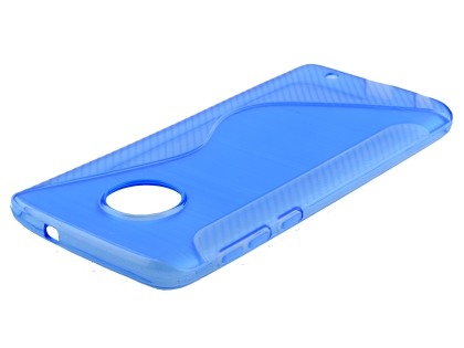 Wave Case for Motorola Moto G6 - Blue Soft Cover