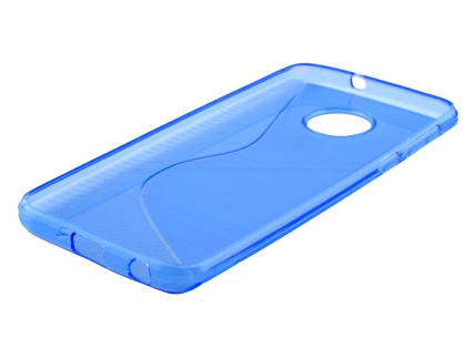 Wave Case for Motorola Moto G6 Plus - Blue