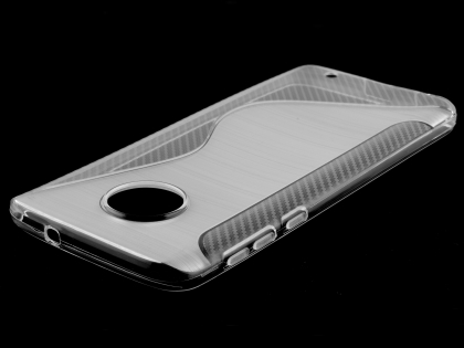 Wave Case for Motorola Moto G6 Plus - Clear Soft Cover