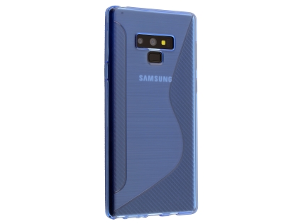 Wave Case for Samsung Galaxy Note9 - Blue Soft Cover