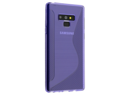 Wave Case for Samsung Galaxy Note9 - Purple Soft Cover