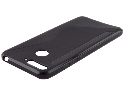 Wave Case for Huawei Y6 (2018) - Black Soft Cover