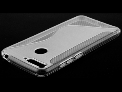 Wave Case for Huawei Y6 (2018) - Clear Soft Cover