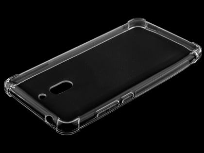 Gel Case with Bumper Edges for Nokia 2.1 - Clear Soft Cover