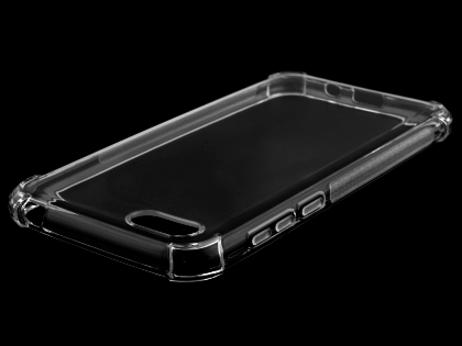 Gel Case with Bumper Edges for Huawei Y5 Prime (2018) - Clear Soft Cover