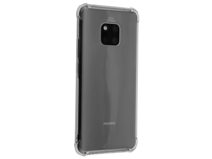 Gel Case with Bumper Edges for Huawei Mate 20 Pro - Clear Soft Cover