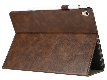Synthetic Leather Flip Case with Stand for iPad Pro 12.9 - 2018 (3rd Gen) - Brown Leather Flip Case