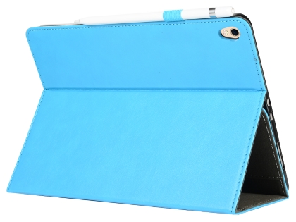 Synthetic Leather Flip Case with Stand for iPad Pro 11 1st Gen (2018) - Sky Blue Leather Flip Case