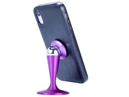 2-in-1 Synthetic Leather Wallet Case for iPhone XR - Midnight Blue