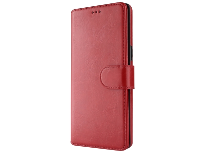 2-in-1 Synthetic Leather Wallet Case for Samsung Galaxy Note8 - Red
