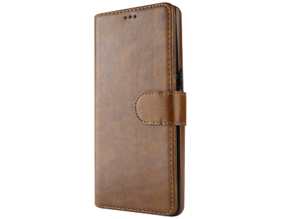2-in-1 Synthetic Leather Wallet Case for Samsung Galaxy Note8 - Brown