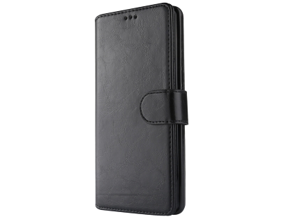 2-in-1 Synthetic Leather Wallet Case for Samsung Galaxy Note8 - Black