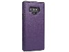 Synthetic Leather Back Cover for Samsung Galaxy Note9 - Purple Hard Case