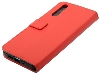 Synthetic Leather Wallet Case with Stand for Huawei P30 - Red Leather Wallet Case