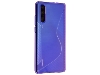 Wave Case for Huawei P30 - Purple Soft Cover