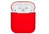 Soft Silicone Case for Apple AirPods  - Red Sleeve