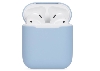 Soft Silicone Case for Apple AirPods  - Light Blue Sleeve