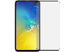 Glass Screen Protector with Full Adhesive for S10e - Black/Clear Screen Protector