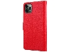 Premium Leather Wallet Case for Apple iPhone 11 Pro - Red Leather Wallet Case