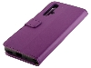 Synthetic Leather Wallet Case with Stand for Huawei Nova 5T - Purple Leather Wallet Case