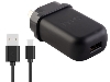 Genuine HTC 2A/10W AC Charger with Micro USB to USB-A cable - Black AC Wall Charger