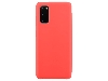 Silicone Case for Samsung Galaxy S20 - Red Soft Cover